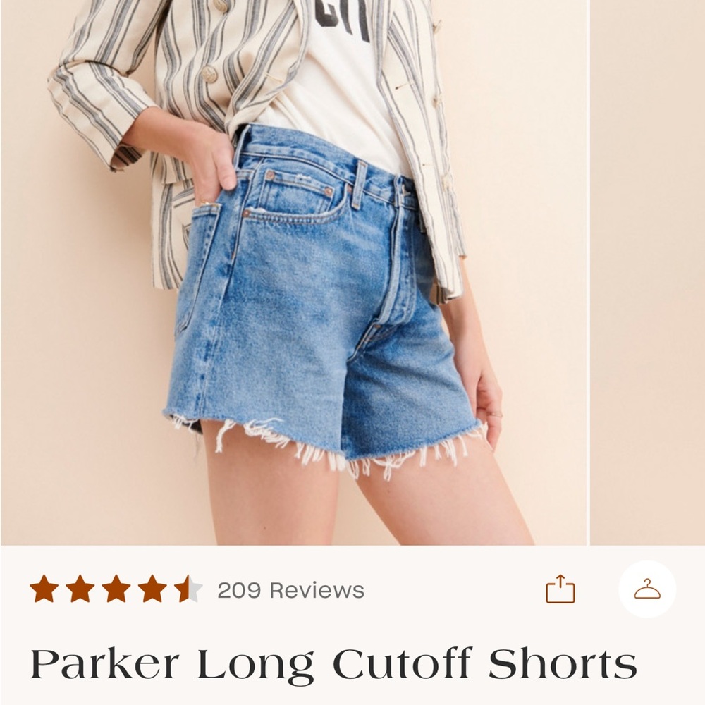 Agolde Parker Long Short size 26